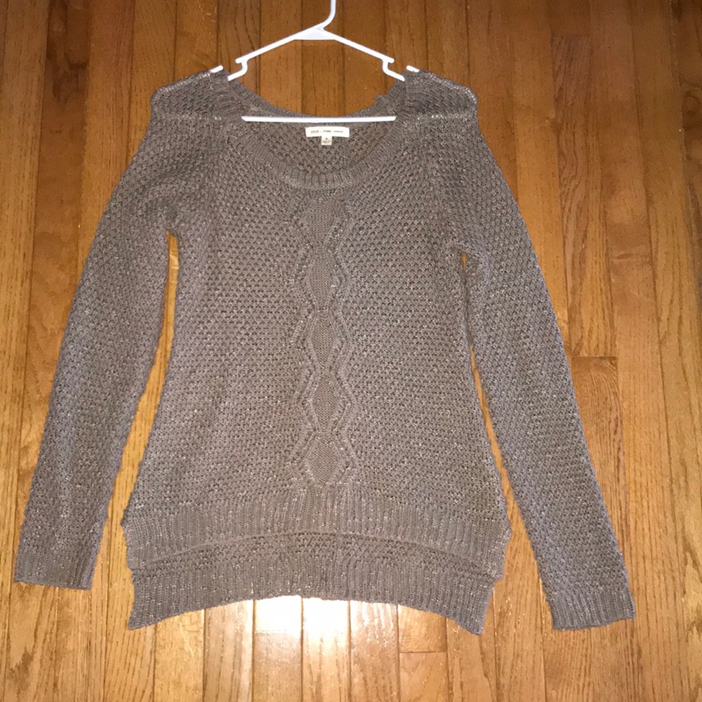 Button back sweater. Worn twice.